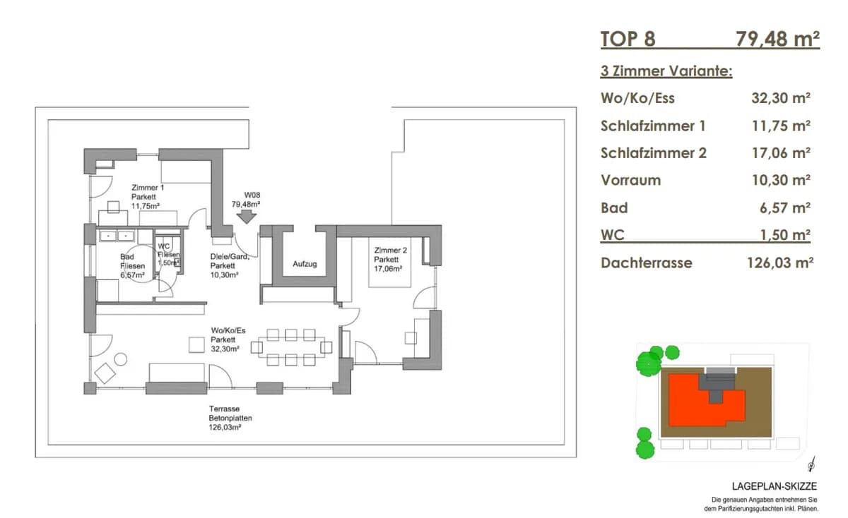 3-Zimmer-Wohnung kaufen in Graz – 80 m², € 499.000 – Bild 23 von 25