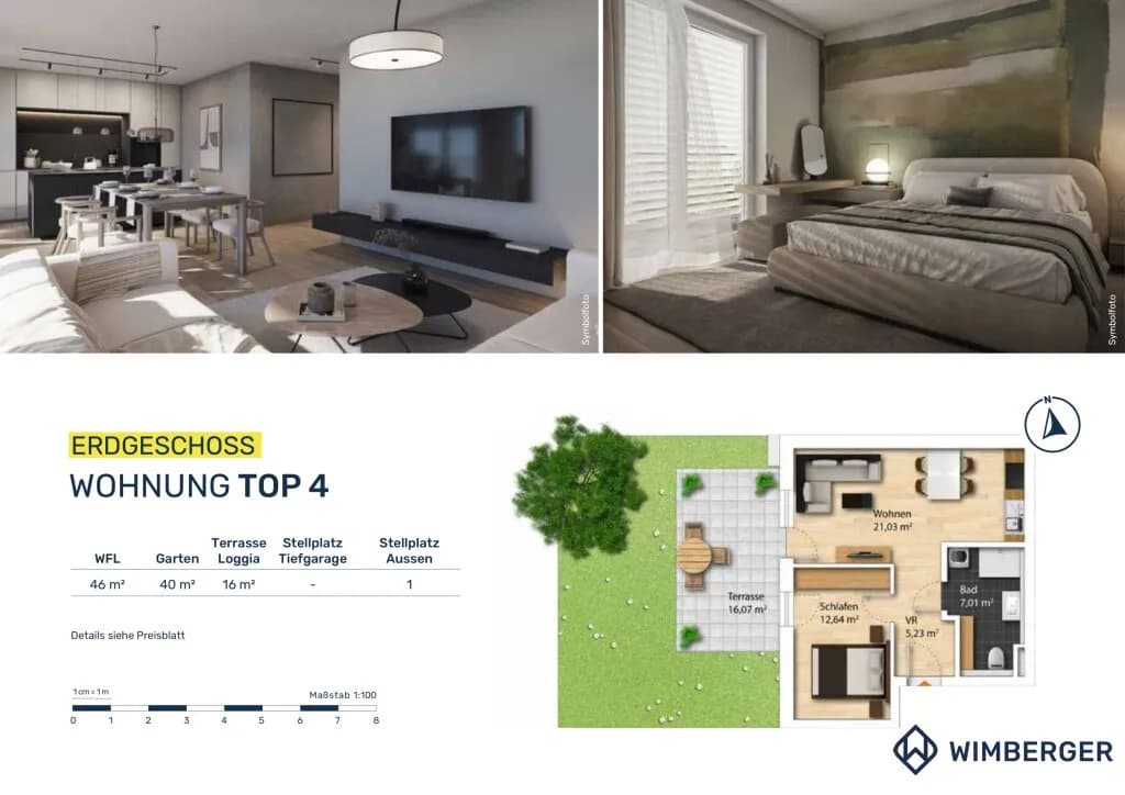 2-Zimmer-Wohnung kaufen in Linz Land – 46 m², € 224.400 – Bild 11 von 11
