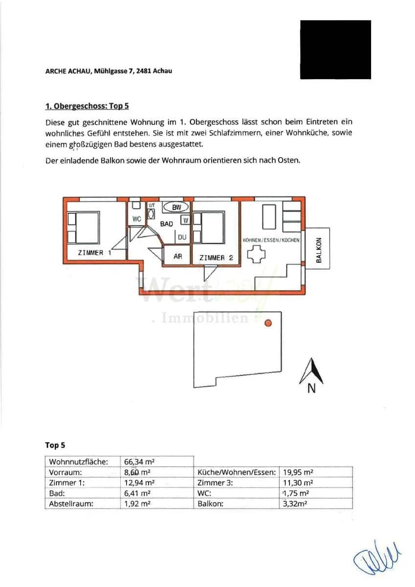3-Zimmer-Wohnung mieten in Mödling – 66 m², € 1.266 – Bild 24 von 24