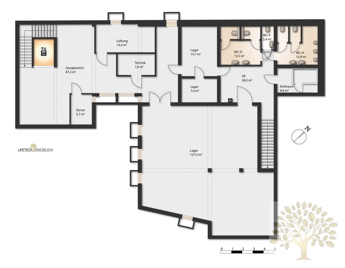 Gewerbeimmobilie kaufen in Klagenfurt – 115 m², € 1.200.000 – Bild 6 von 7