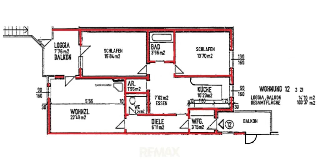 3-Zimmer-Wohnung kaufen in Vöcklabruck – 85,55 m², € 219.000 – Bild 17 von 24