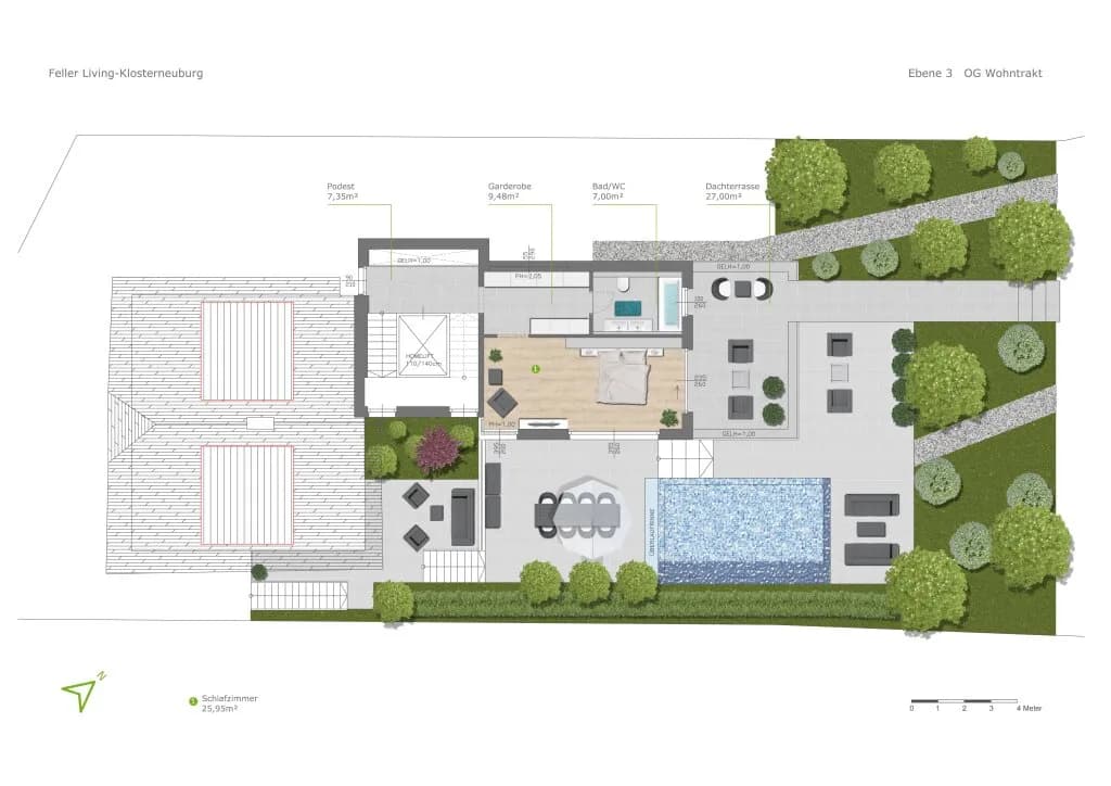 4-Zimmer-Haus kaufen in Tulln – 121 m², € 1.980.000 – Bild 8 von 8