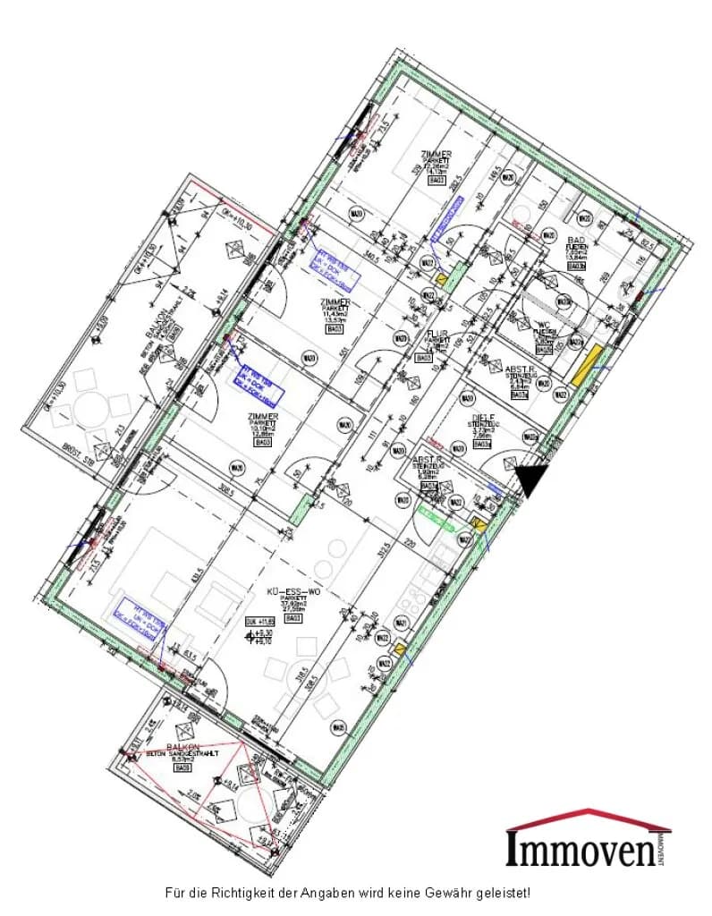 4-Zimmer-Wohnung mieten in Graz – 97 m², € 1.198 – Bild 14 von 14