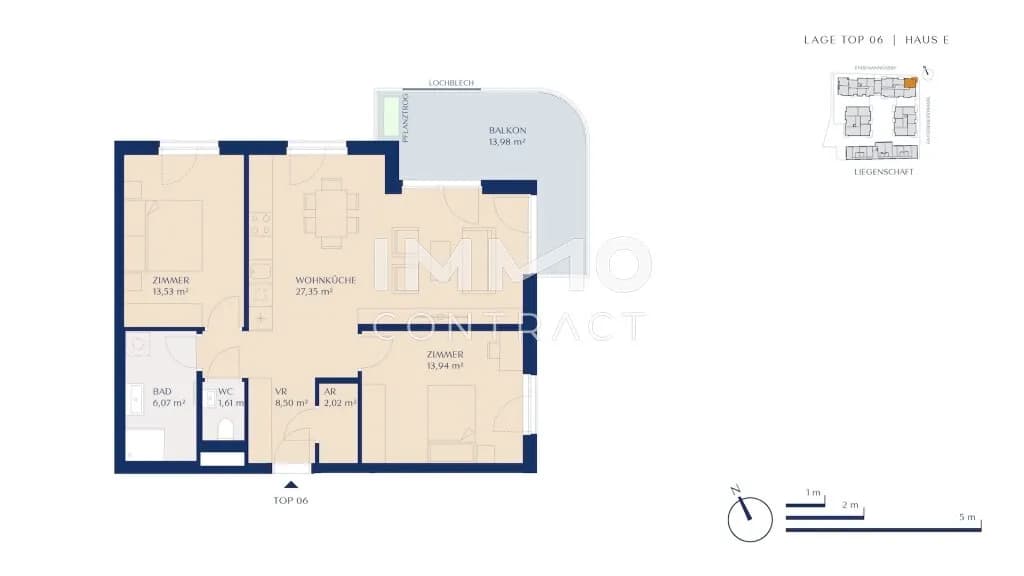 3-Zimmer-Wohnung kaufen in Wien – 73,02 m², € 399.000 – Bild 12 von 12