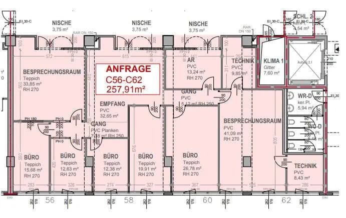 Gewerbeimmobilie mieten in Wien – 260 m², € 4.901 – Bild 5 von 5