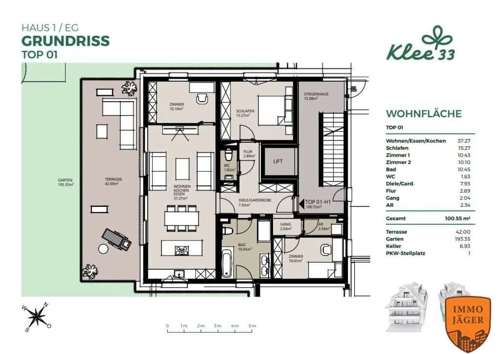 4-Zimmer-Wohnung kaufen in Linz – 100,55 m², € 1.243.600 – Bild 3 von 17