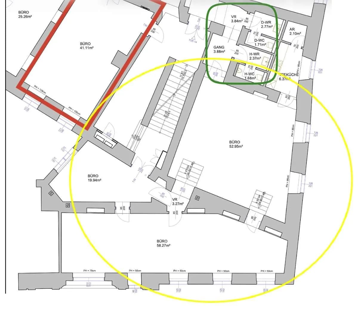 3-Zimmer-Gewerbeimmobilie mieten in Wien – 137 m², € 3.418 – Bild 12 von 12