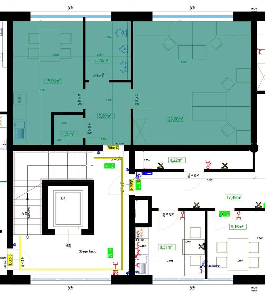Gewerbeimmobilie mieten in Braunau am Inn – 54 m², € 653 – Bild 7 von 7