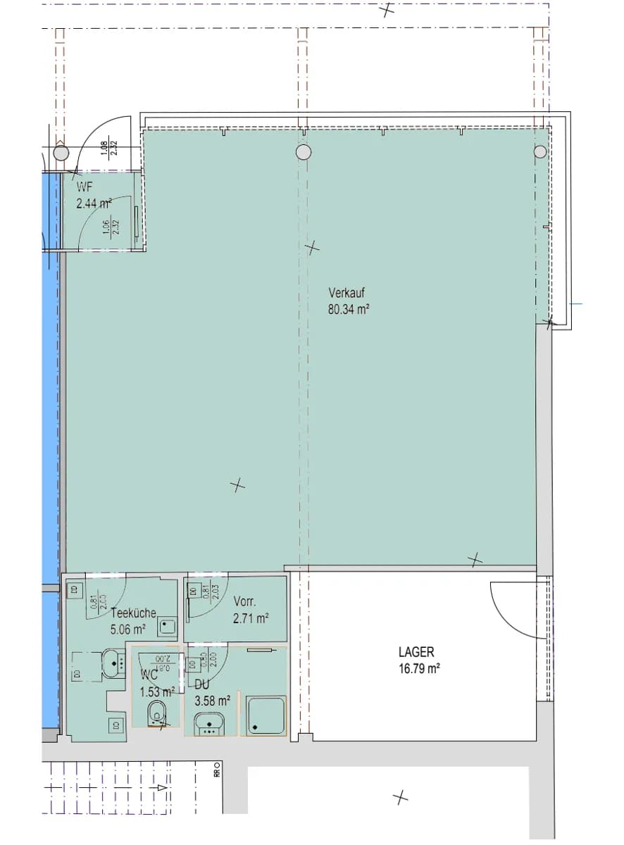 Gewerbeimmobilie mieten in Salzburg-Umgebung – 102 m², € 1.826 – Bild 5 von 5