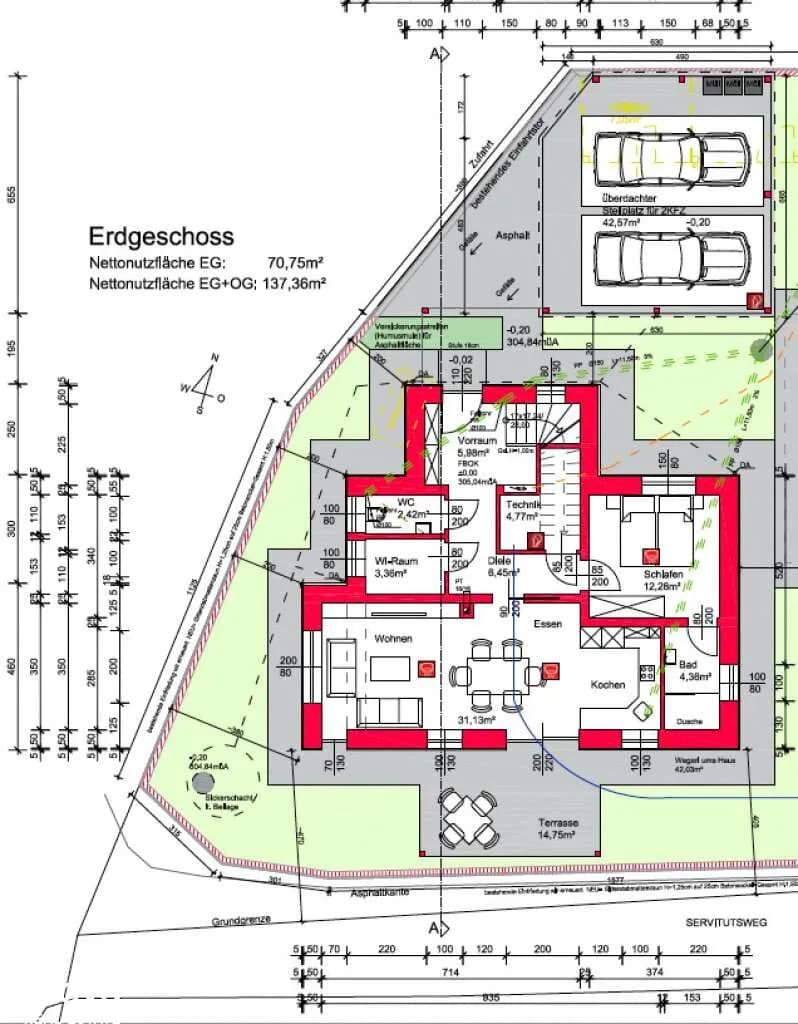 5-Zimmer-Haus kaufen in Leibnitz – 136,9 m², € 429.000 – Bild 36 von 40