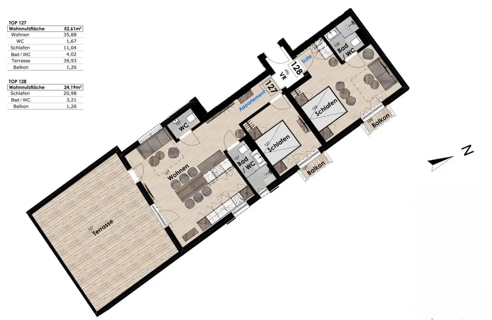 Wohnung kaufen in Zell am See – 76,8 m², € 795.000 – Bild 23 von 24