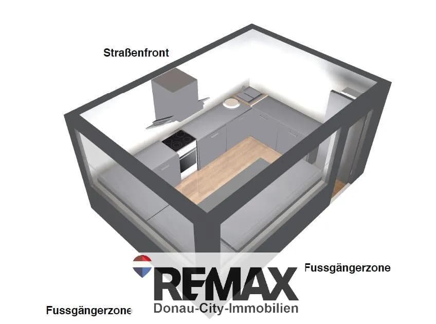 Gewerbeimmobilie kaufen in Wien – 6 m², € 280.000 – Bild 2 von 9