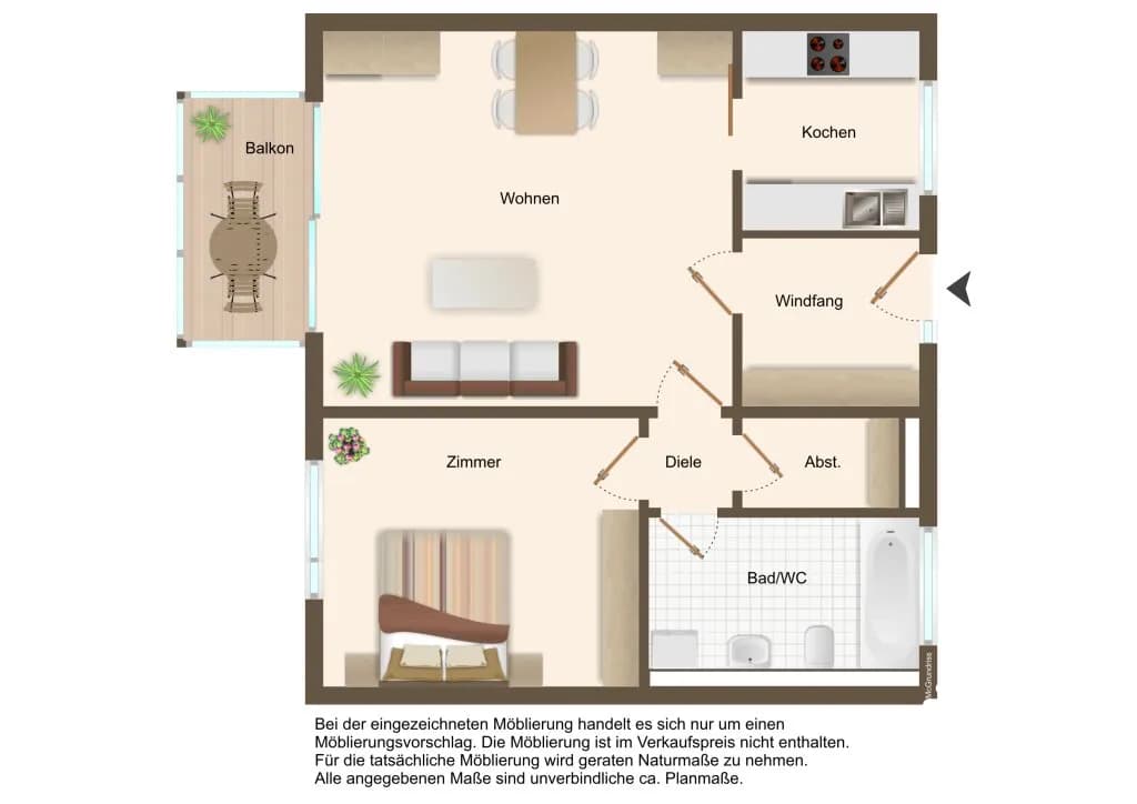 2-Zimmer-Wohnung kaufen in Kitzbühel – 58,03 m², € 399.000 – Bild 11 von 11