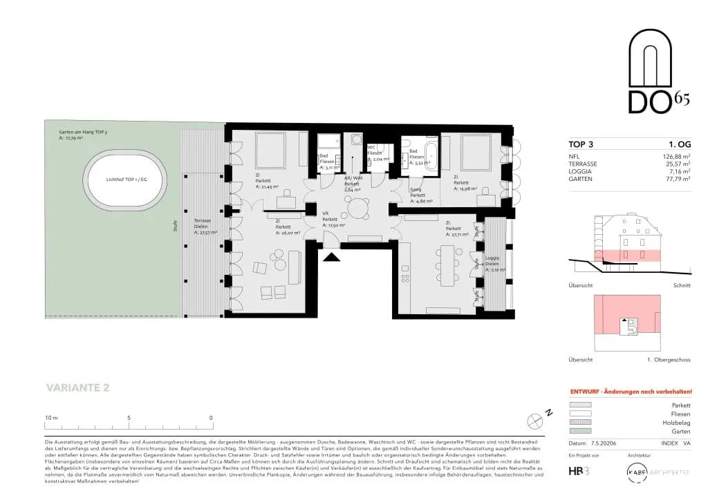 Immobilie kaufen in Wien – 126,88 m², € 1.170.178 – Bild 8 von 9