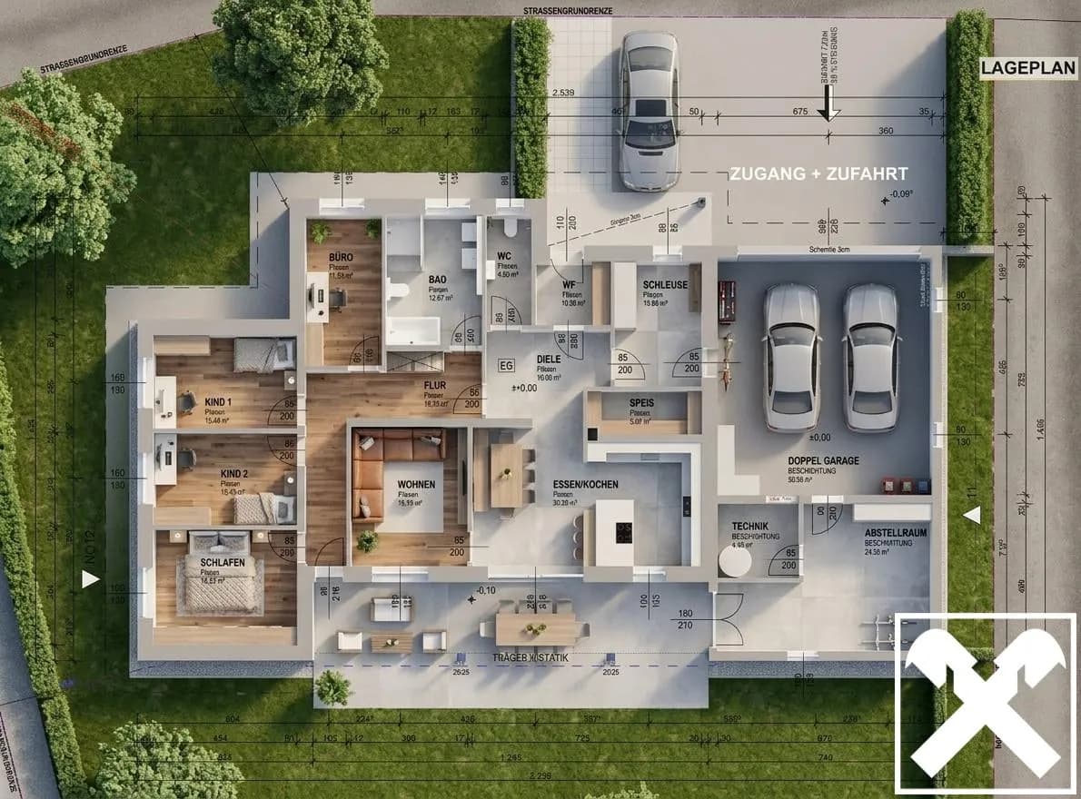 Haus kaufen in Rohrbach – 166 m², € 529.000 – Bild 30 von 30
