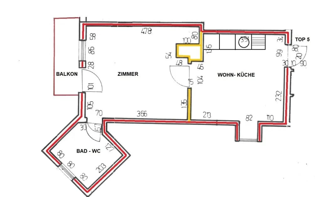 2-Zimmer-Wohnung mieten in Weiz – 38,1 m², € 467 – Bild 15 von 15