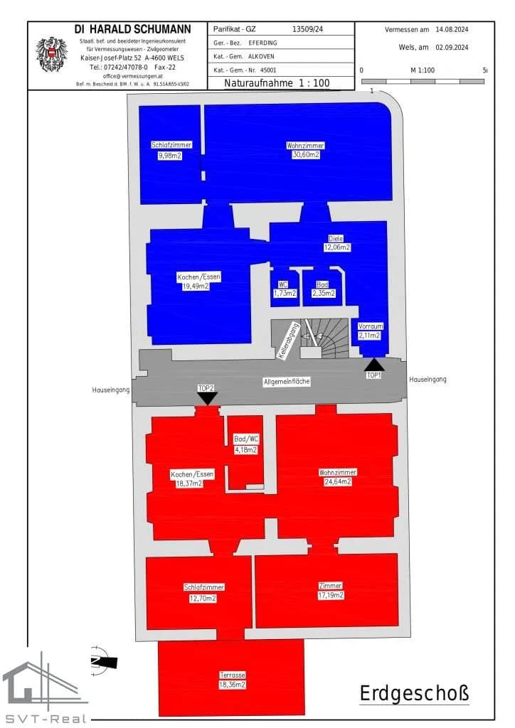 3-Zimmer-Wohnung kaufen in Eferding – 78,32 m², € 195.000 – Bild 13 von 13