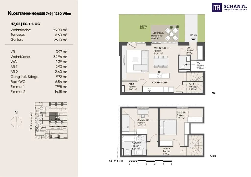 3-Zimmer-Wohnung kaufen in Wien – 95 m², € 549.000 – Bild 31 von 31