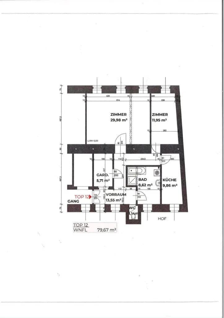 2-Zimmer-Wohnung kaufen in Wien – 80 m², € 599.990 – Bild 9 von 9