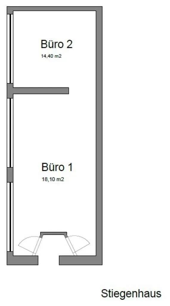 2-Zimmer-Gewerbeimmobilie mieten in Klagenfurt – 40 m², € 8 – Bild 14 von 14