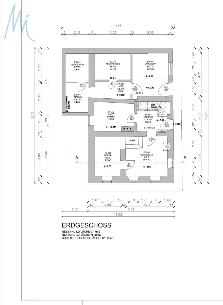 7-Zimmer-Gewerbeimmobilie kaufen in Hermagor – 263 m², € 376.000 – Bild 44 von 45