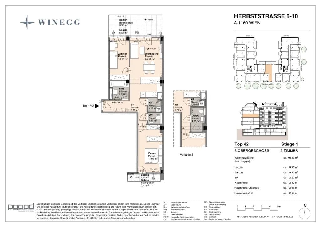 Immobilie kaufen in Wien – 67,52 m², € 532.000 – Bild 17 von 18