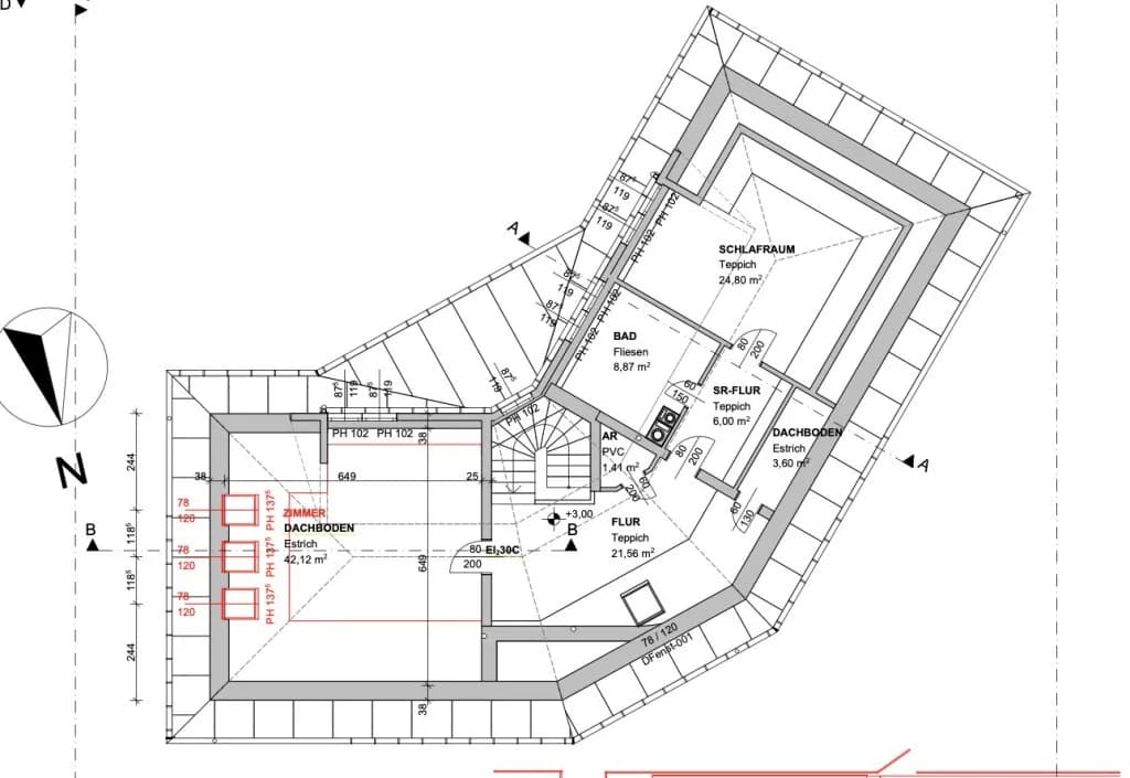6-Zimmer-Haus kaufen in Mödling – 254,65 m², € 1.090.000 – Bild 21 von 21