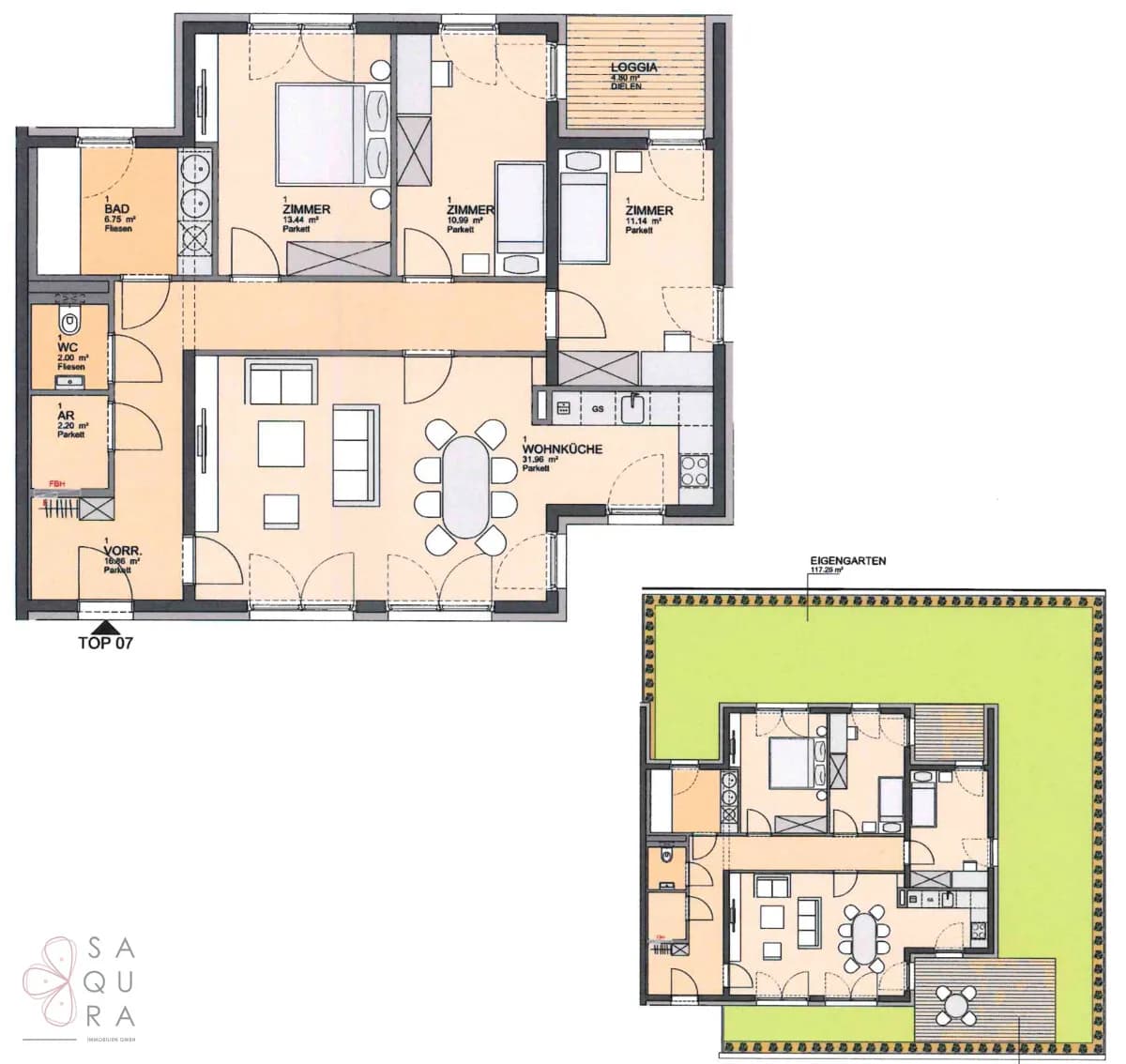 4-Zimmer-Wohnung kaufen in Baden – 110,05 m², € 459.000 – Bild 16 von 16