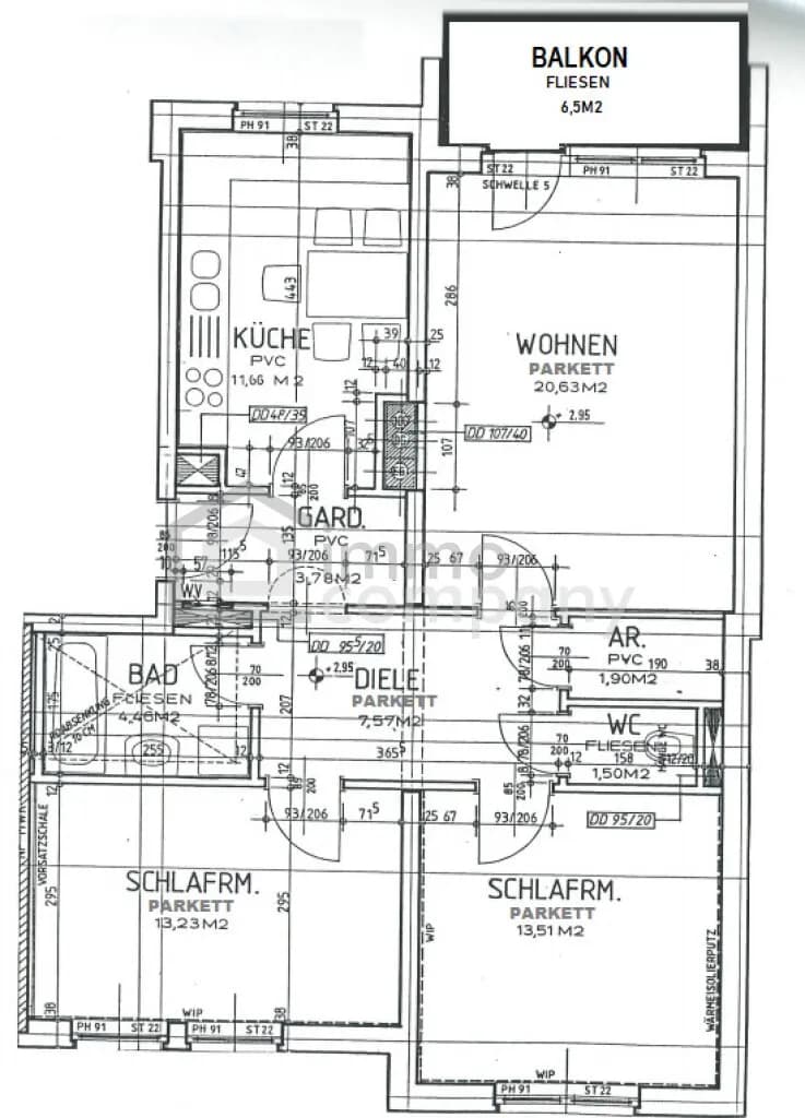 3-Zimmer-Wohnung kaufen in Weiz – 82 m², € 219.000 – Bild 11 von 12