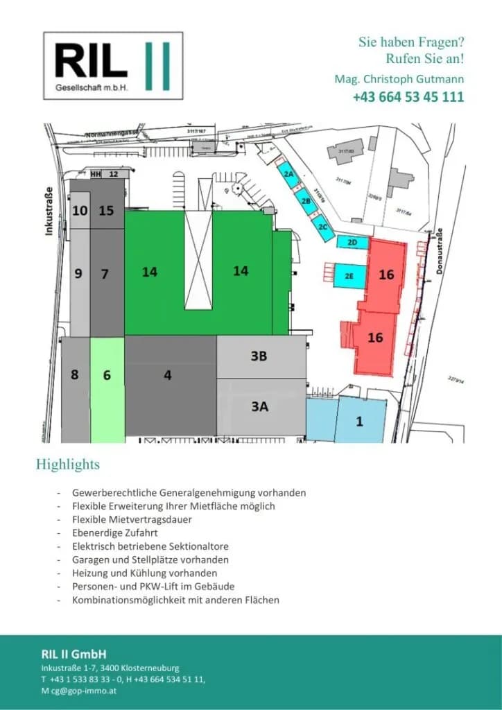 Gewerbeimmobilie mieten in Wien – 125 m², € 2.414 – Bild 11 von 11