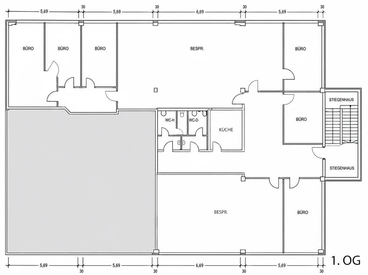 Gewerbeimmobilie mieten in Salzburg-Umgebung – 370 m², € 3.870 – Bild 5 von 5