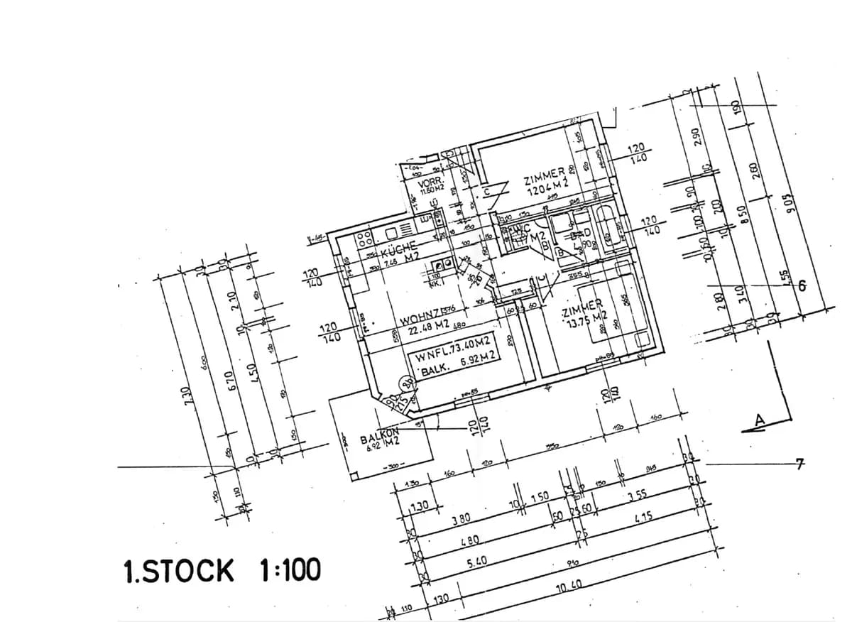 3-Zimmer-Wohnung mieten in Melk – 73,66 m², € 626 – Bild 2 von 14