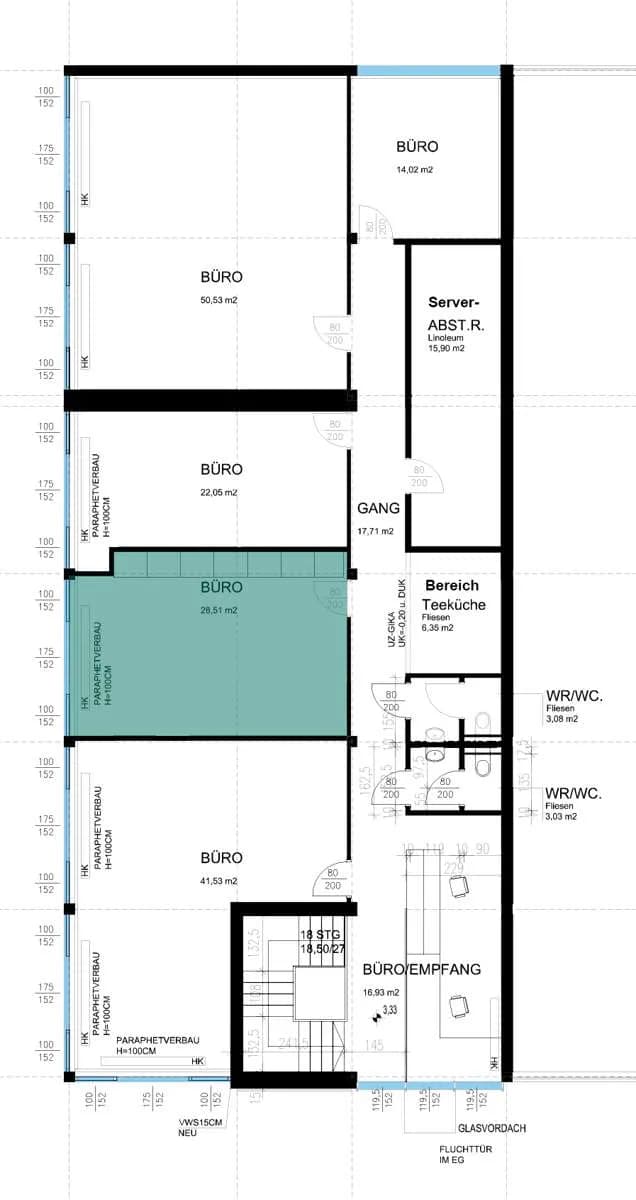 Gewerbeimmobilie mieten in Salzburg Stadt – 29 m², € 663 – Bild 6 von 6