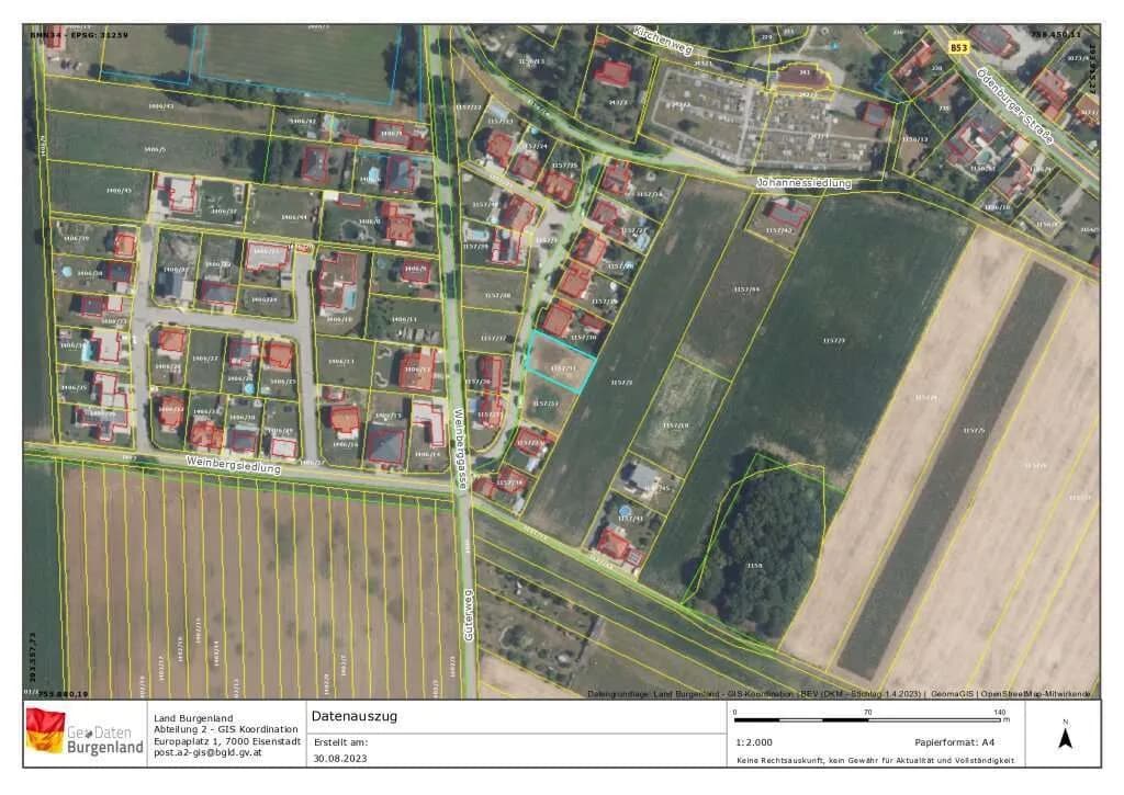 Grundstück kaufen in Mattersburg – 681 m², € 135.000 – Bild 13 von 14