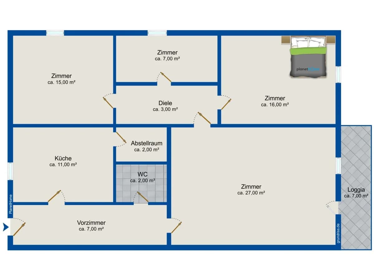 3-Zimmer-Wohnung kaufen in Baden – 97 m², € 279.000 – Bild 8 von 8