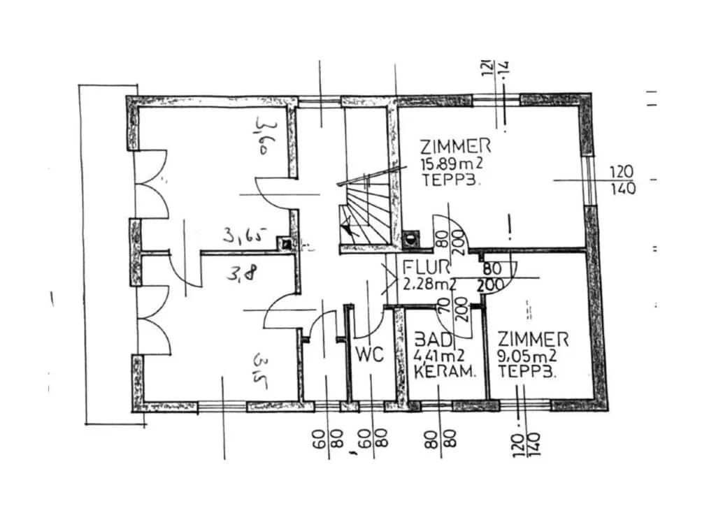 3-Zimmer-Haus kaufen in Braunau am Inn – 70 m², € 195.000 – Bild 11 von 12
