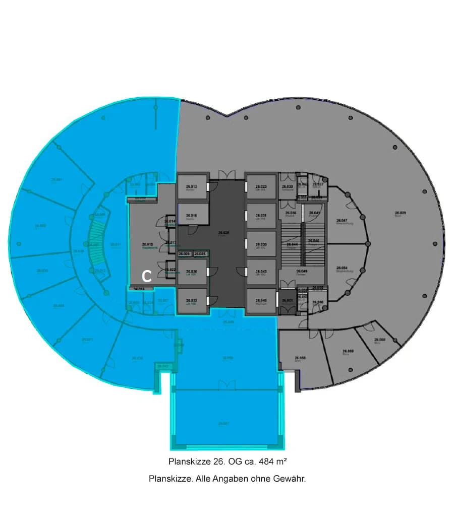 Gewerbeimmobilie mieten in Wien – 484 m², € 22 – Bild 8 von 11