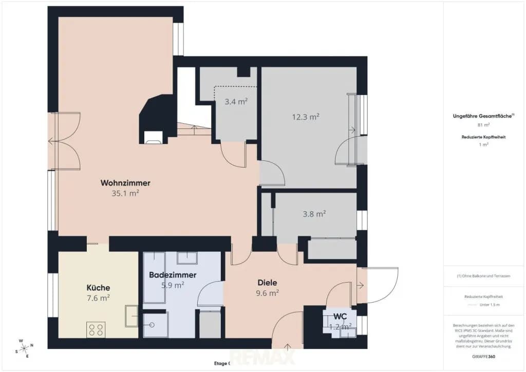 3-Zimmer-Wohnung kaufen in Wien – 113,86 m², € 680.000 – Bild 13 von 14