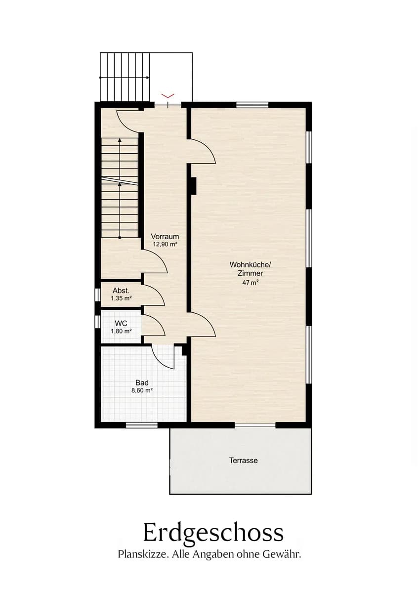 4-Zimmer-Haus kaufen in Baden – 139 m², € 495.000 – Bild 13 von 15