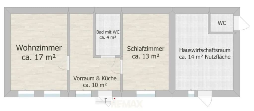 2-Zimmer-Haus kaufen in Mattersburg – 44 m², € 85.000 – Bild 12 von 17