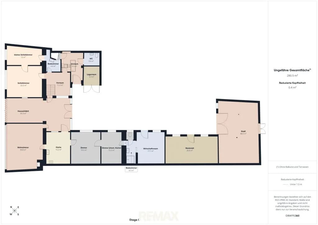 6-Zimmer-Haus kaufen in Bruck an der Leitha – 163 m², € 180.000 – Bild 16 von 16