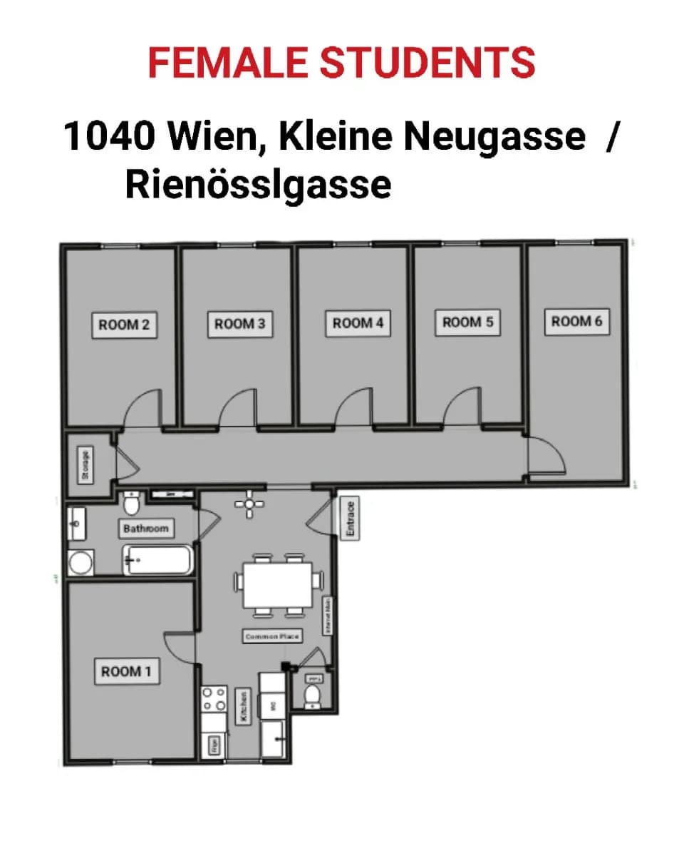 6-Zimmer-Wohnung mieten in Wien – 11 m², € 699 – Bild 10 von 14