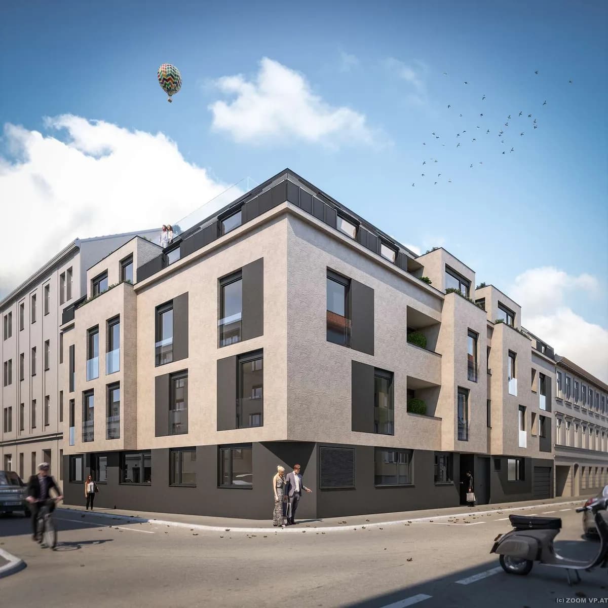 2-Zimmer-Wohnung kaufen in Wien – 56,17 m², € 408.000
