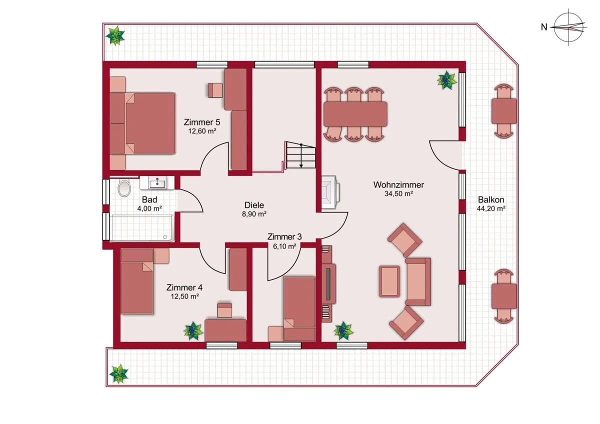 6-Zimmer-Haus kaufen in Kufstein – 141,01 m², € 599.000 – Bild 34 von 36
