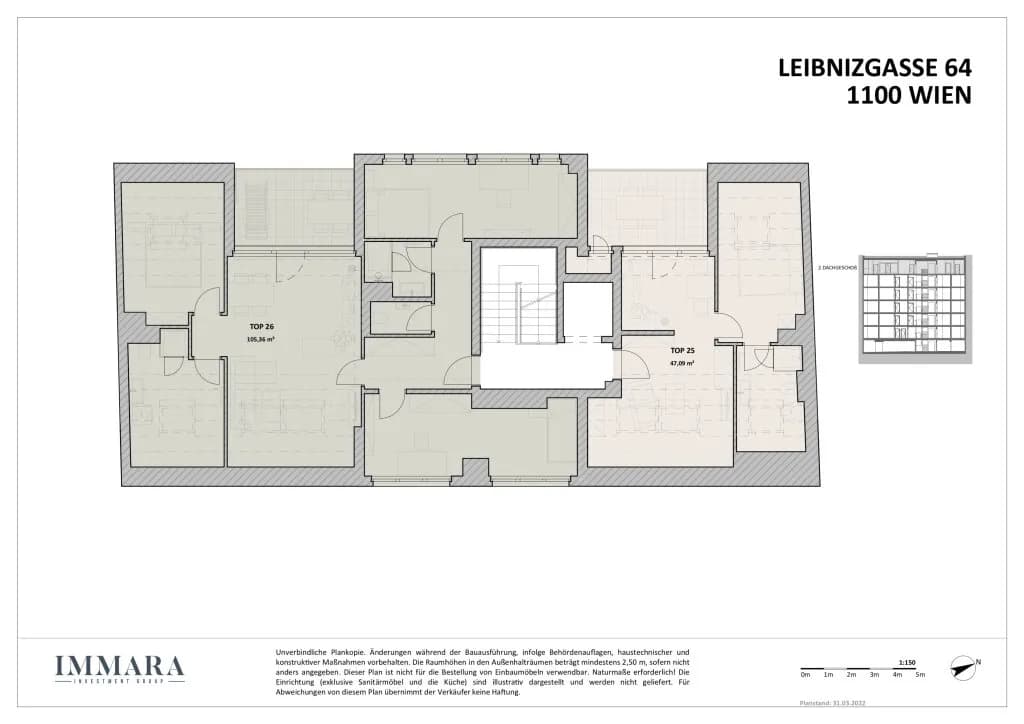 4-Zimmer-Wohnung mieten in Wien – 105,36 m², € 1.998 – Bild 19 von 21