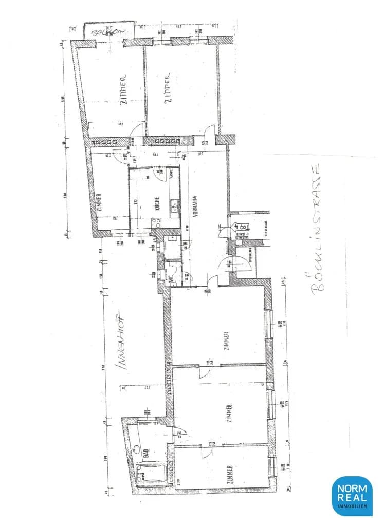 6-Zimmer-Wohnung mieten in Wien – 168,1 m², € 2.999 – Bild 19 von 19