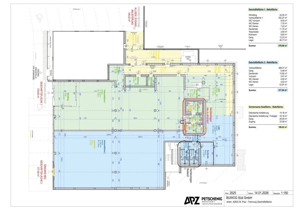 1-Zimmer-Gewerbeimmobilie mieten in Wolfsberg – 862,55 m², € 6.751 – Bild 12 von 12
