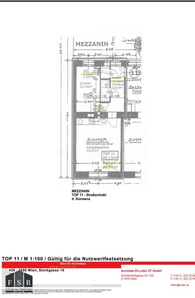 2-Zimmer-Wohnung kaufen in Wien – 44,5 m², € 229.000 – Bild 20 von 20