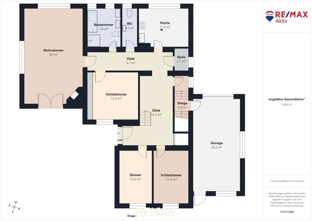 4-Zimmer-Haus kaufen in Gänserndorf – 122 m², € 569.000 – Bild 49 von 51