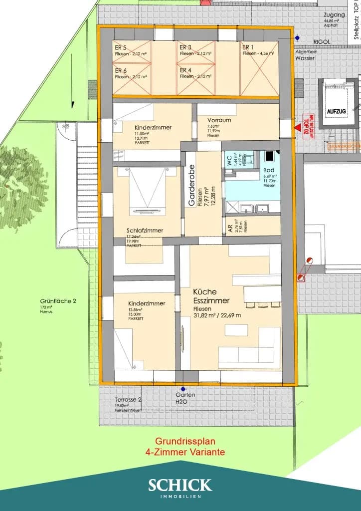 3-Zimmer-Wohnung kaufen in Villach Land – 101 m², € 497.400 – Bild 19 von 19